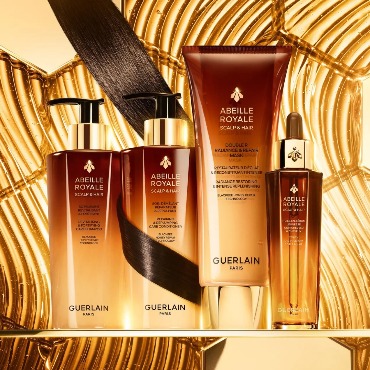 Abeille Royale Champô de Limpeza Revitalizante e Fortificante