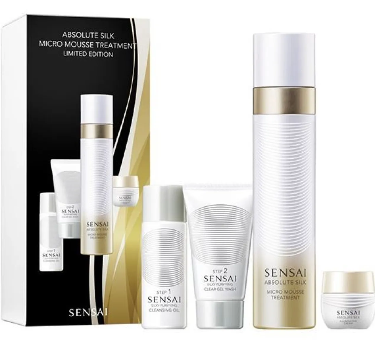 Absolute Silk Micro Mousse Tratamento Estojo
