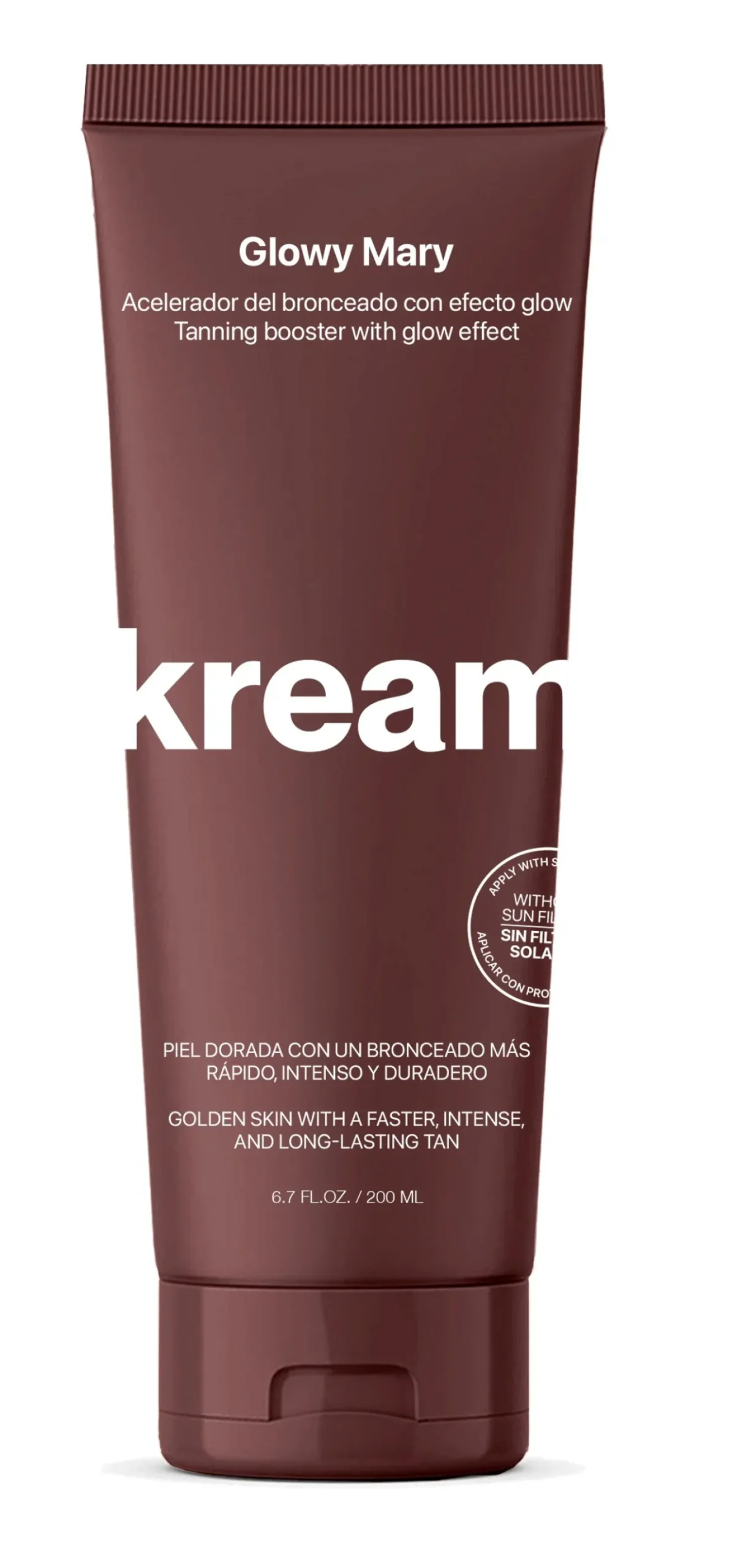 Acelerador de Bronzeado Efeito Glow
