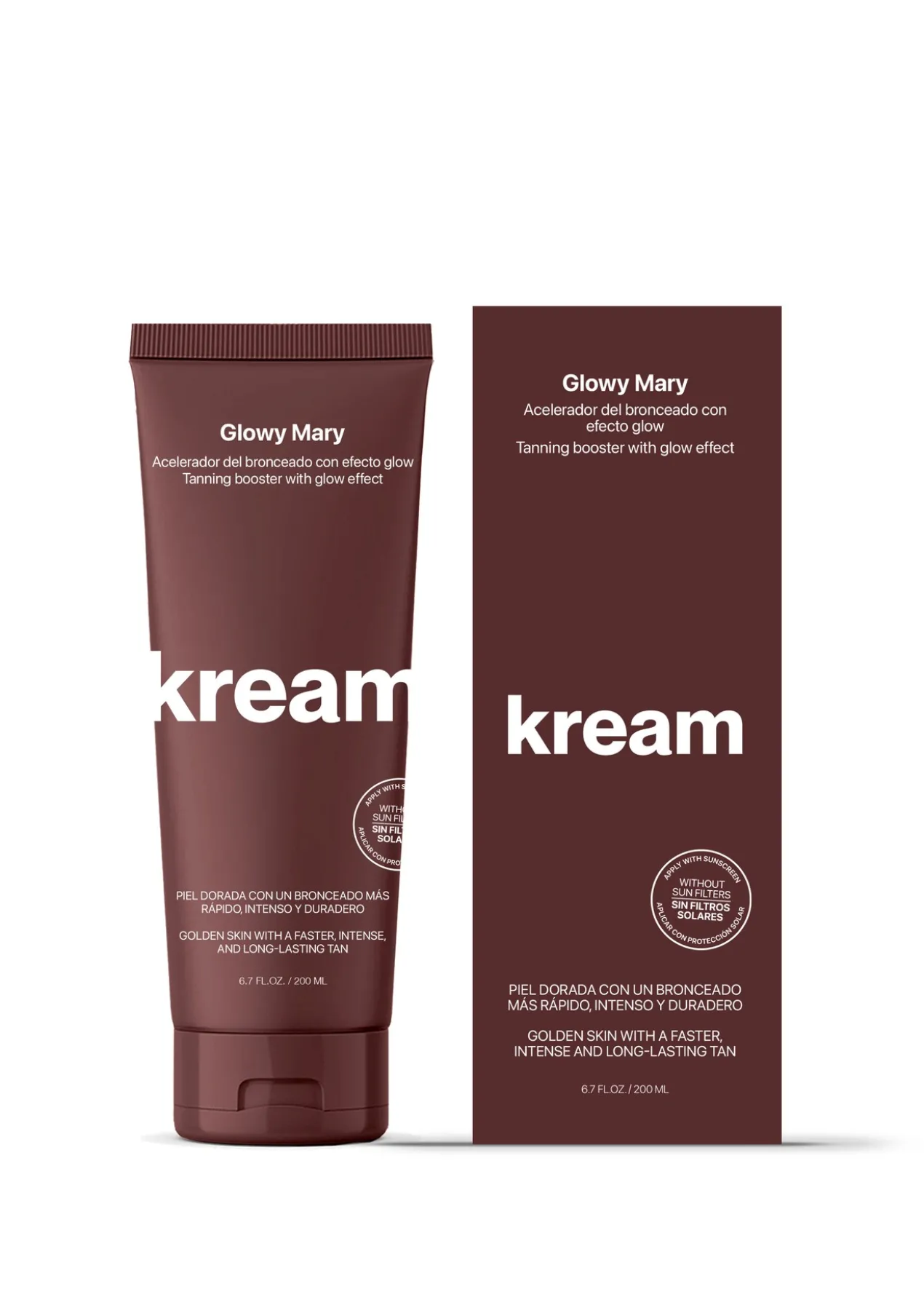 Acelerador de Bronzeado Efeito Glow