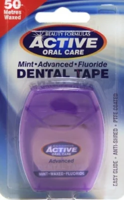 Active Oral Care Fio Dental Menta e Flúor
