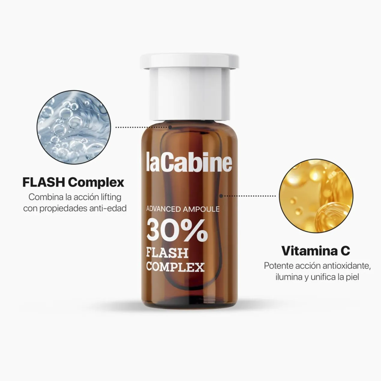 Advanced Ampola 30% Flash Complex + Vitamina C