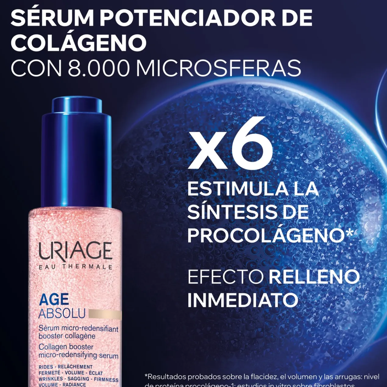 Age Absolu Sérum Micro-Redensificante Booster de Colagénio