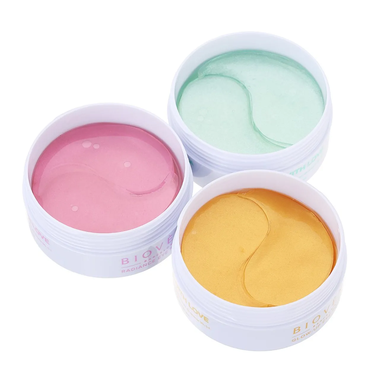 Age-Defy Patches para Olhos de Hidrogel com Tripéptidos + Pepino