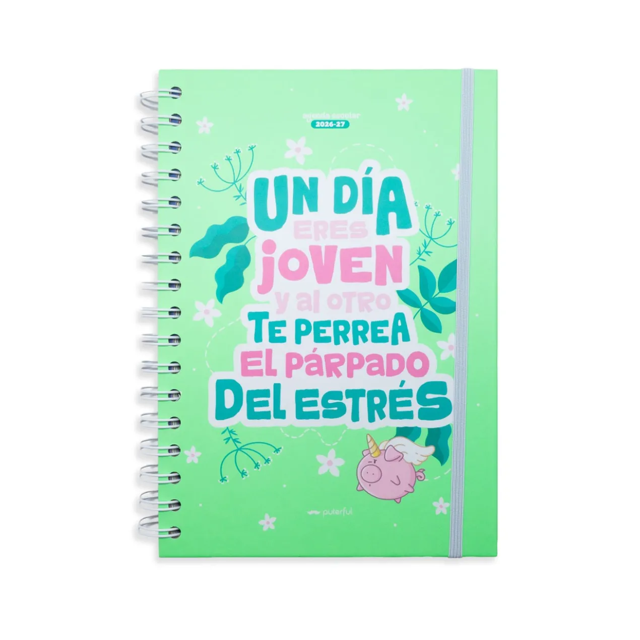 Agenda Escolar 2026-2027 Te Perrea El Parpado
