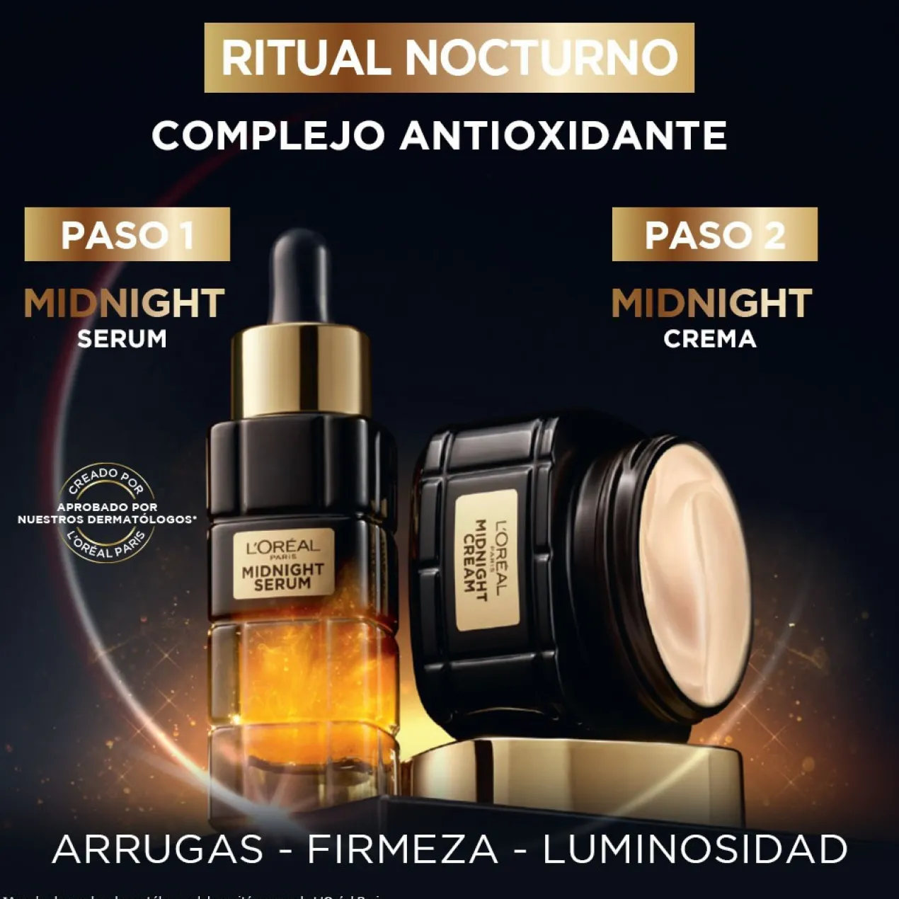 Age Perfect Renascimento Celular Midnight Creme Revitalizante com Complexo Antioxidante