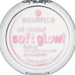 All About Soft Glow! Pó Compacto Fixador Resistente à Água