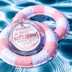 All About Soft Glow! Pó Compacto Fixador Resistente à Água