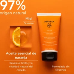 Amaciador Brilho e Vitalidade de Laranja e Mel