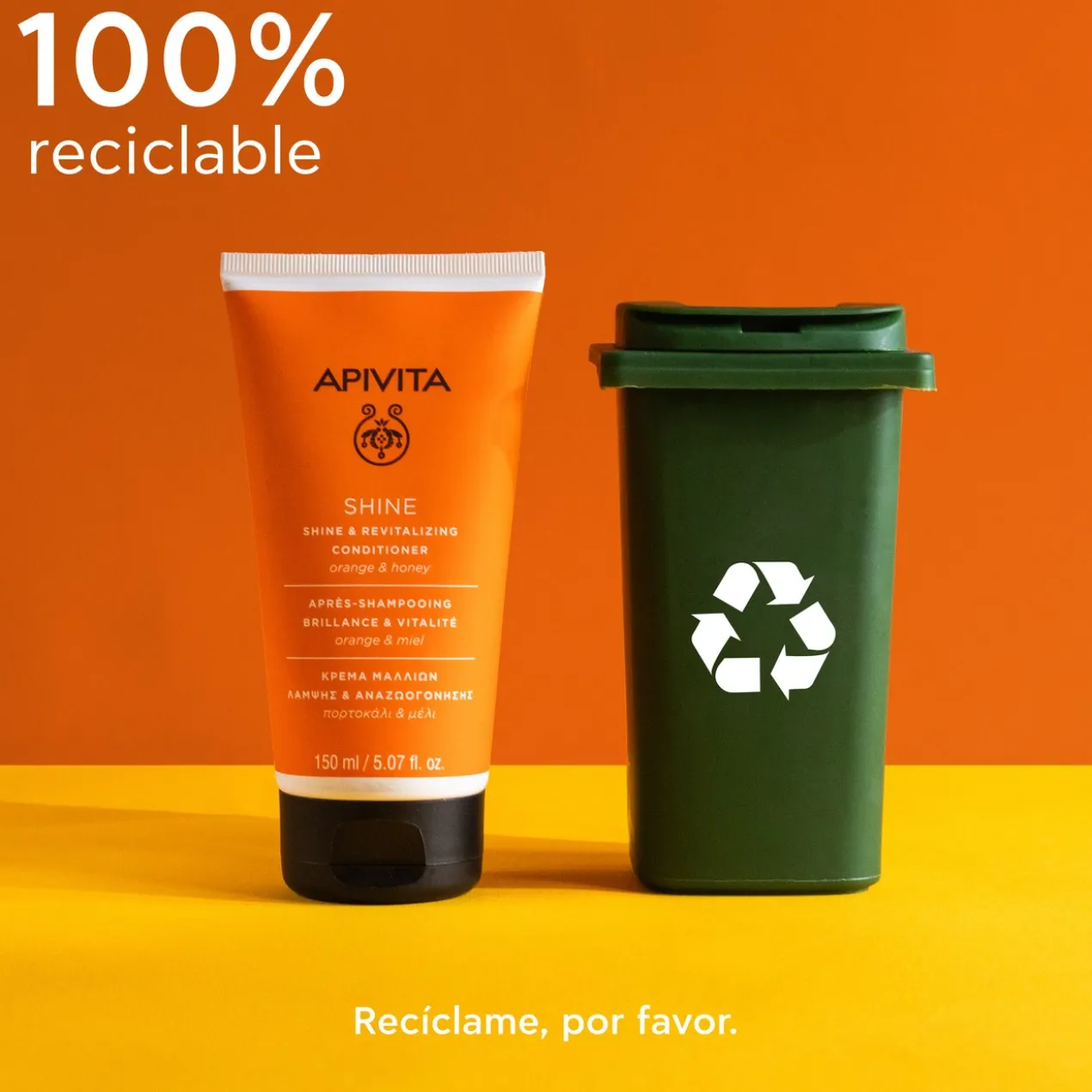 Amaciador Brilho e Vitalidade de Laranja e Mel