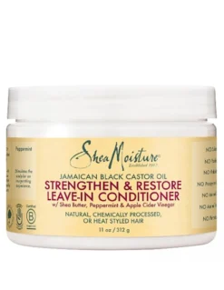 Amaciador sem enxaguamento Strengthen & Restore Jamaican Black Castor Oil
