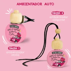Ambientador de Cereja para carro com mola
