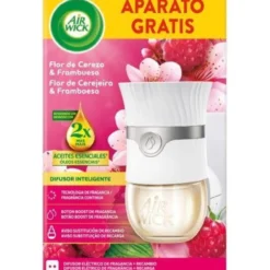 Ambientador Elétrico + Recarga Flor de Cerejeira e Framboesa