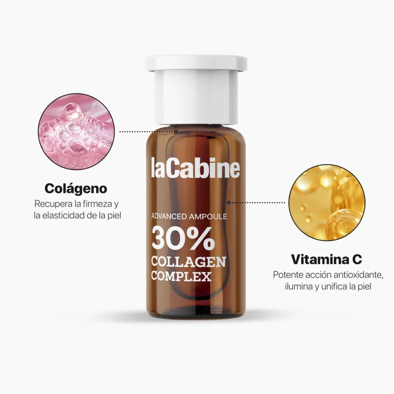 Ampola Avançada 30% Collagen Complex + Vitamina C