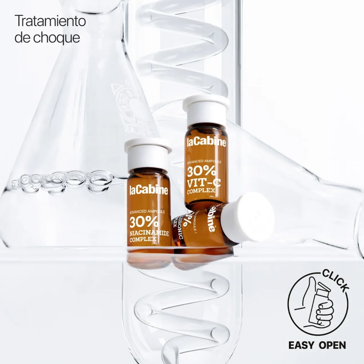 Ampola Avançada 30% Vitamina C + Vitamina B5