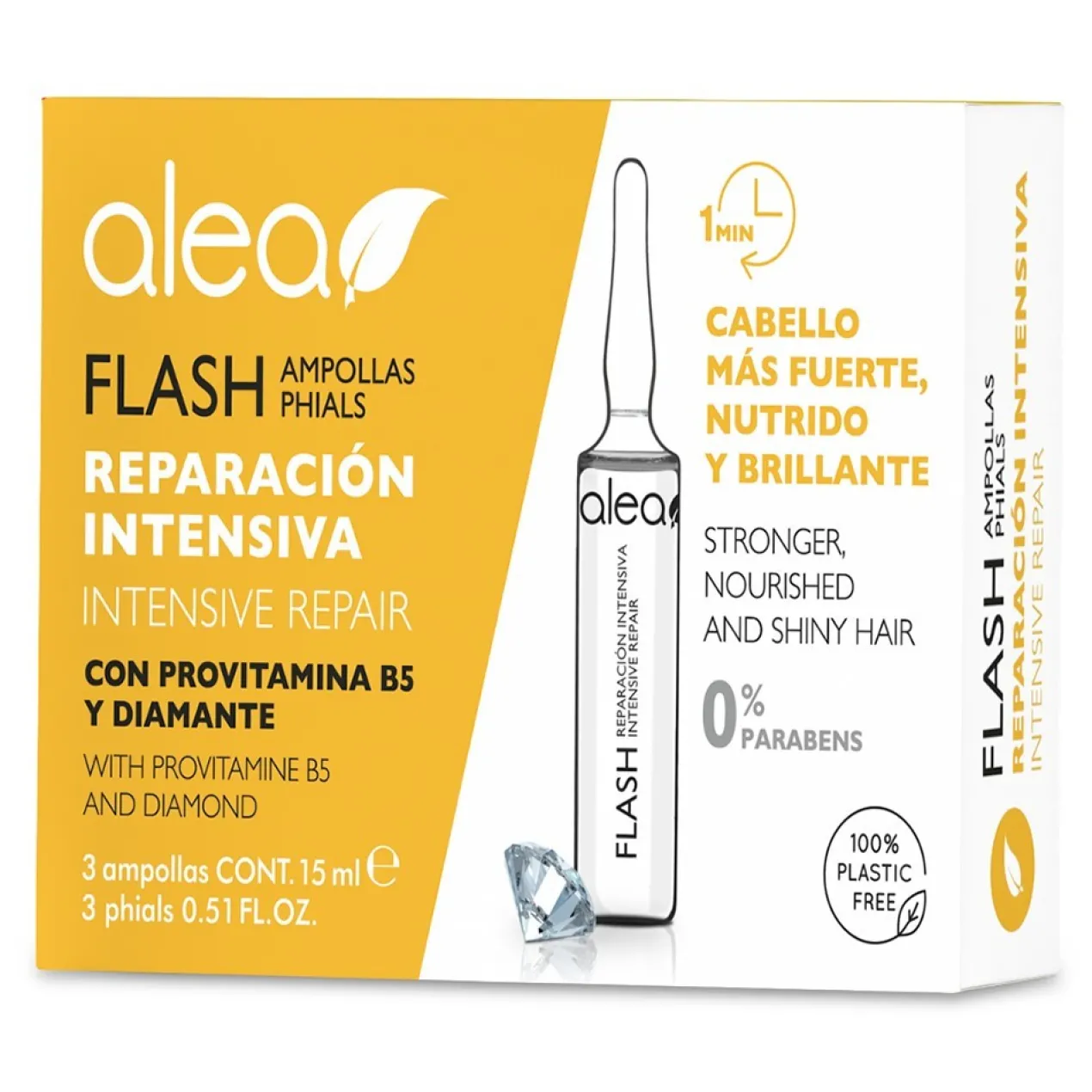Ampolas Capilares Reparação Intensiva Flash