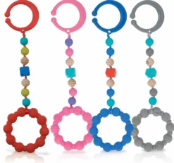 Anel de Dentição de Silicone com Pinça +3 meses