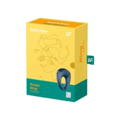 Anel Vibrador Power Ring Azul-escuro