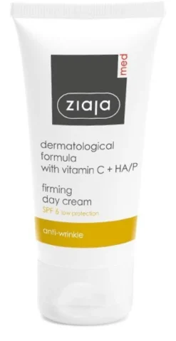 Antirrugas creme de dia reafirmante com vitamina C e HA/P