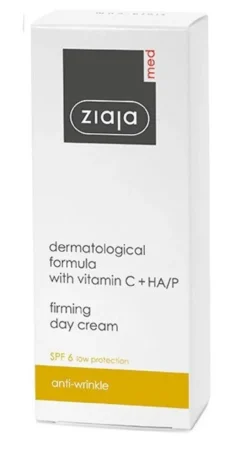 Antirrugas creme de dia reafirmante com vitamina C e HA/P