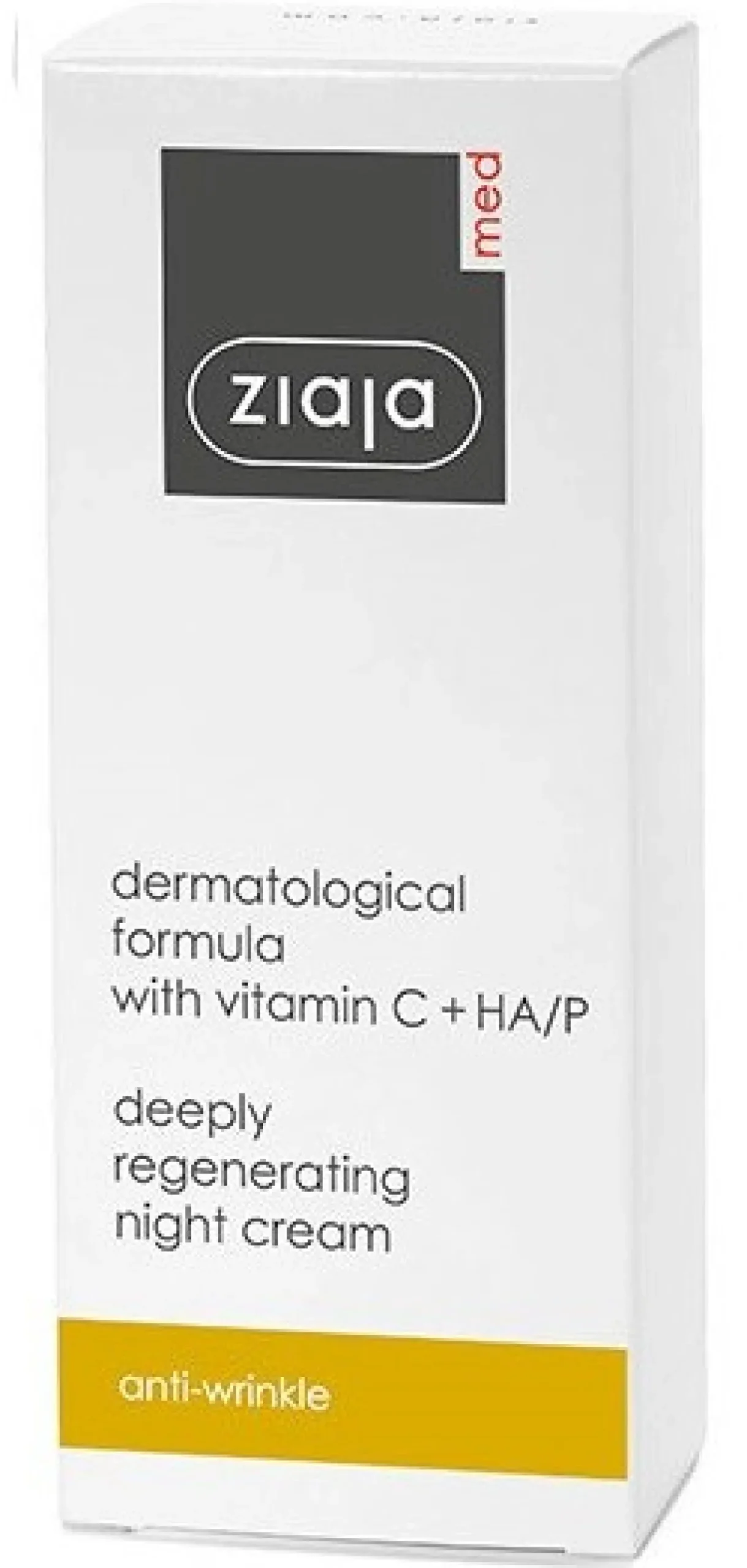 Antirrugas creme de noite regenerador com vitamina C e HA/P