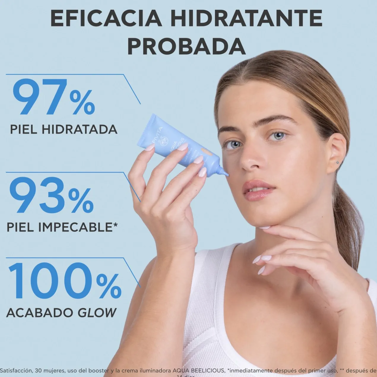 Aqua Beelicious Creme Fluido Iluminador Hidratante SPF30 com Cor