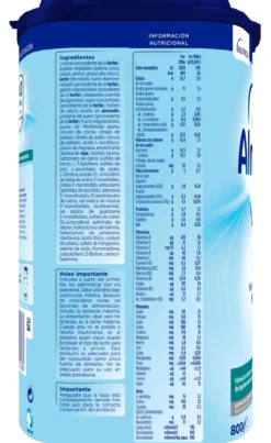 AR 1 Leite para Lactentes Anti-regurgitação