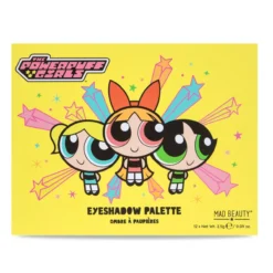 As Powerpuff Girls Paleta de Sombras de Olhos