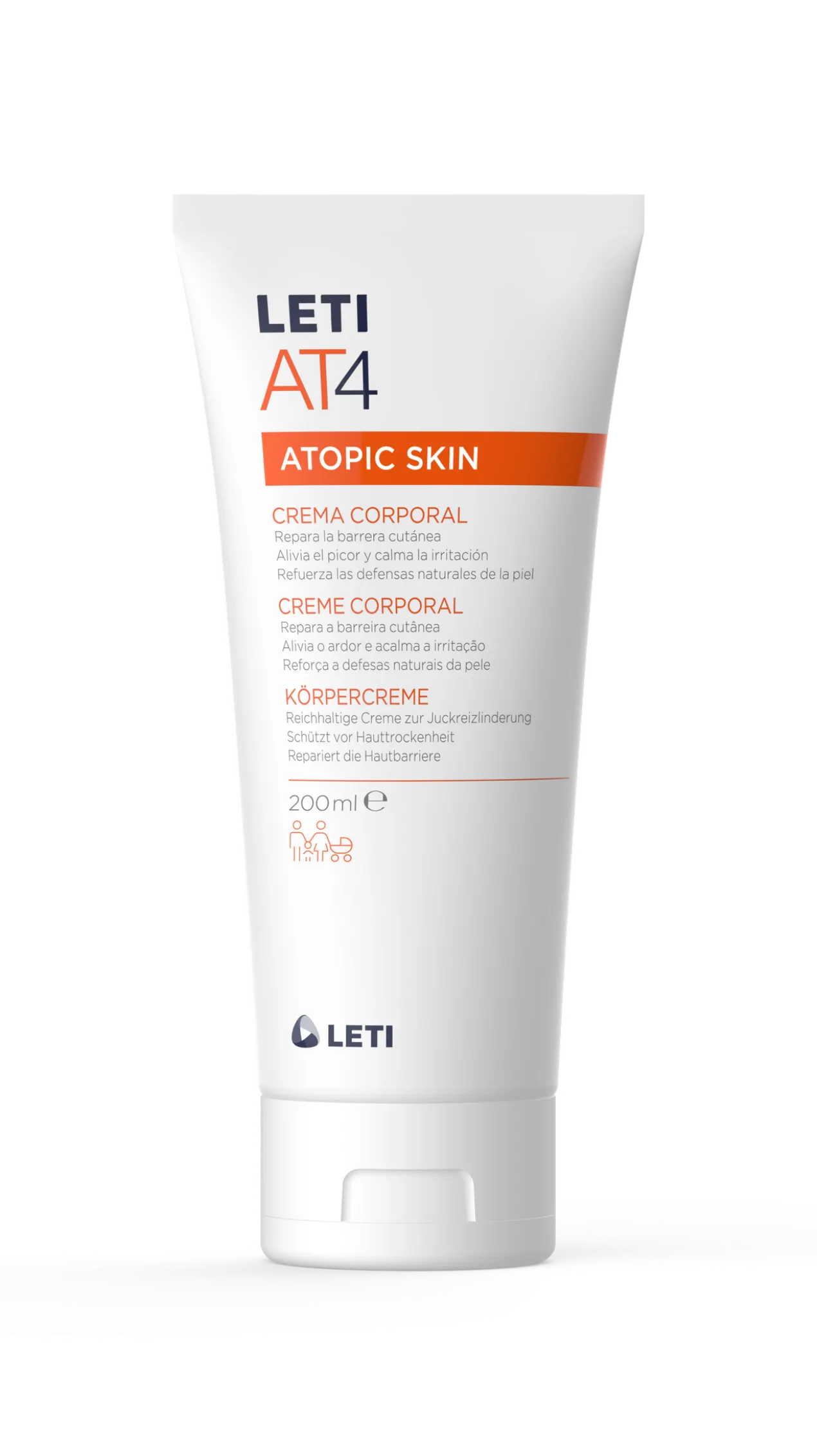 AT4 Creme Corporal para Peles Atópicas