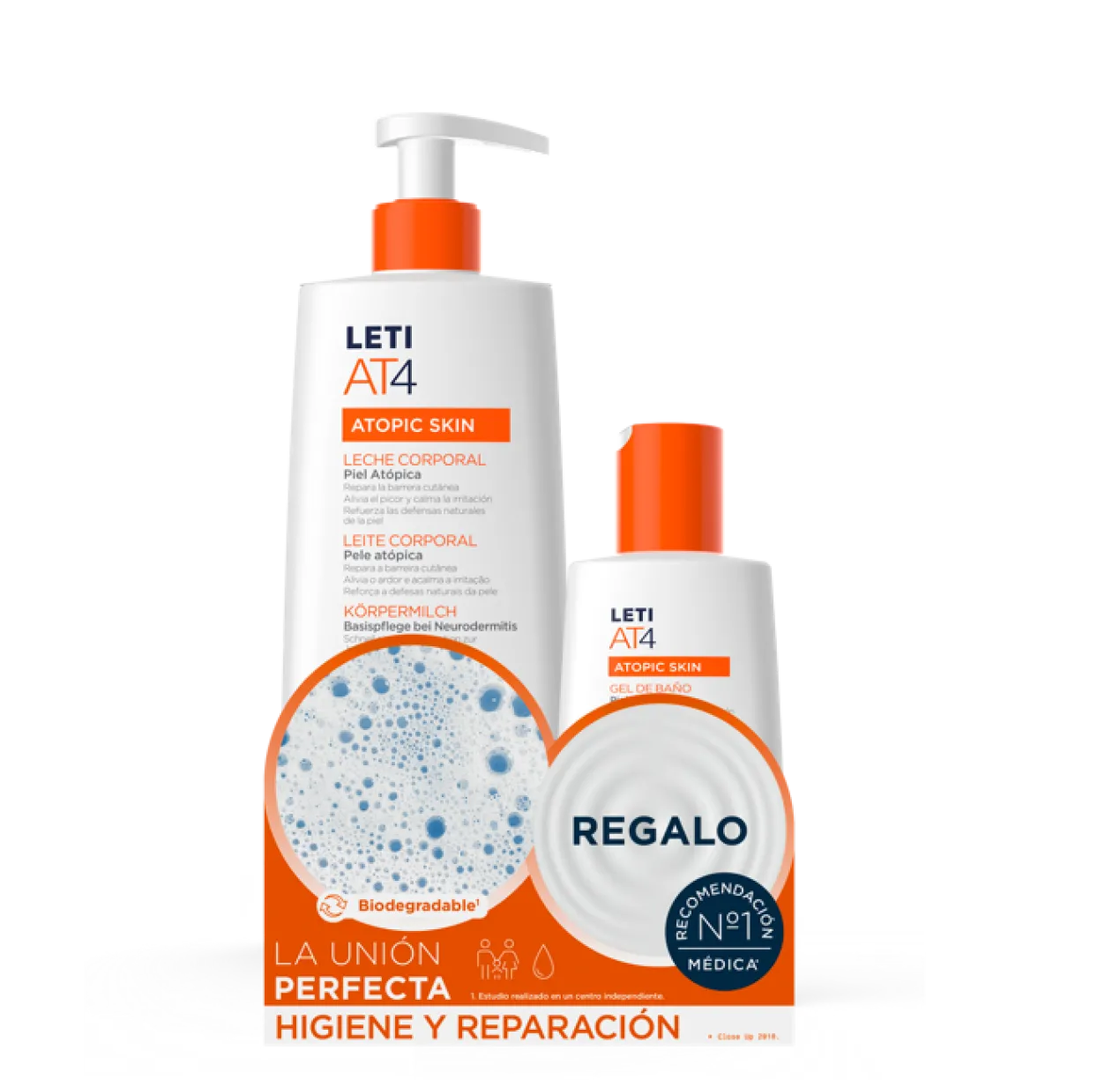 AT4 Leite Corporal + Gel oferta