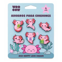 Axo Lace Charm Set de Adornos de Cordões