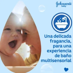 Baby Gel de Banho Azul com Bolhinhas