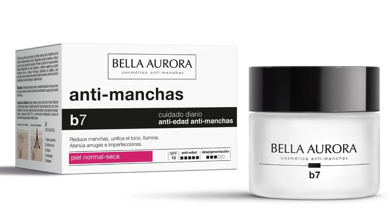 B7 Antienvelhecimento Antimanchas Peles Normais e Secas