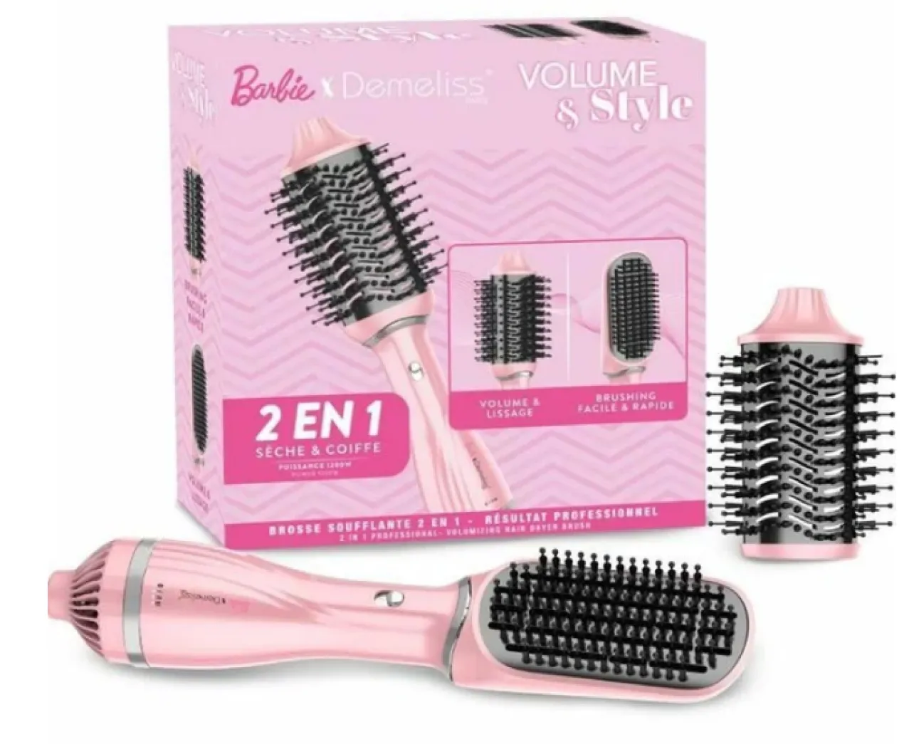 Barbie Escova Volumizadora + Escova Alisadora