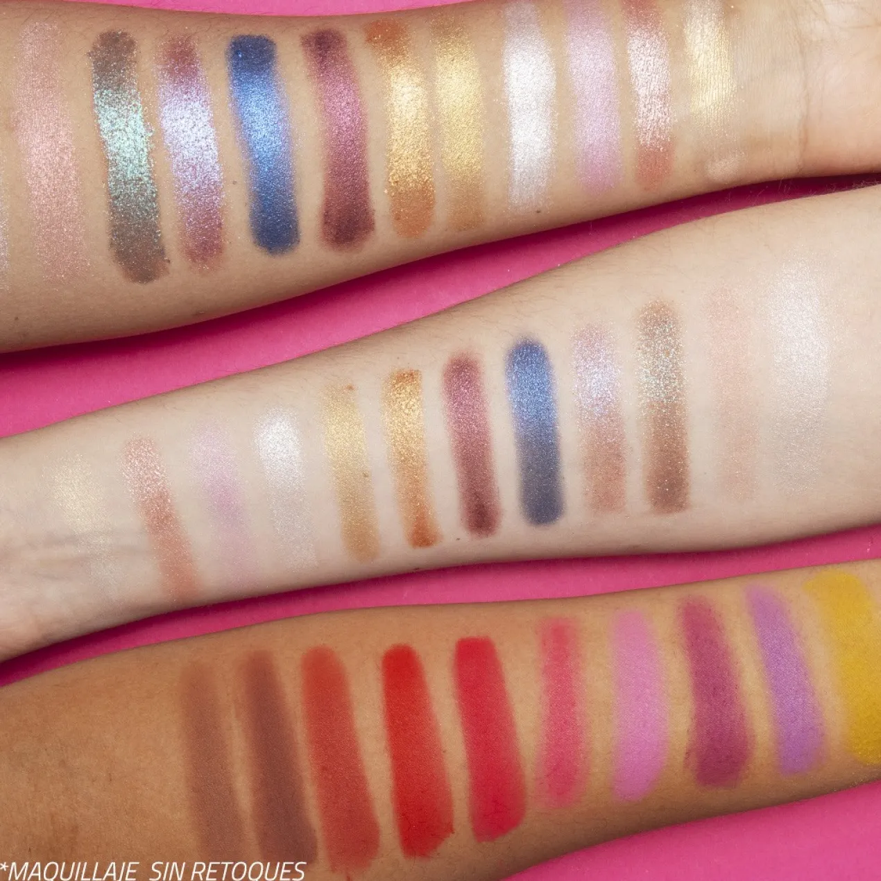 Barbie Extra Colorful Eyeshadow Palette Paleta de Sombras