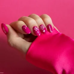 Barbie™/Princess Stickers Magenta Para Unhas