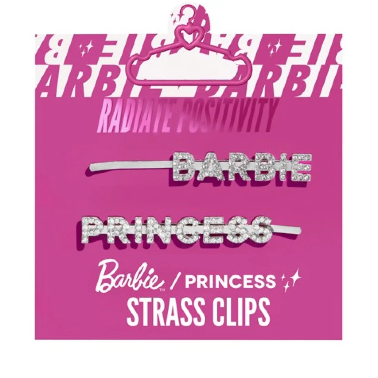 Barbie x Princess Clipes de cabelo
