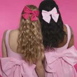 Barbie x Princess Maxi Laço de Cetim Rosa