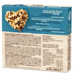 Barra Nutritiva Nuts & Choc Castanha de Caju com 2 Chocolates