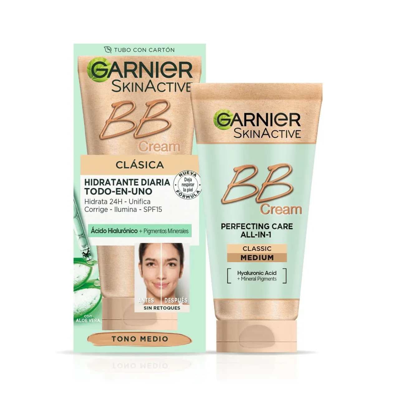 BB Creme Clássico com Vitamina C Hidratante com Cor e FPS 15