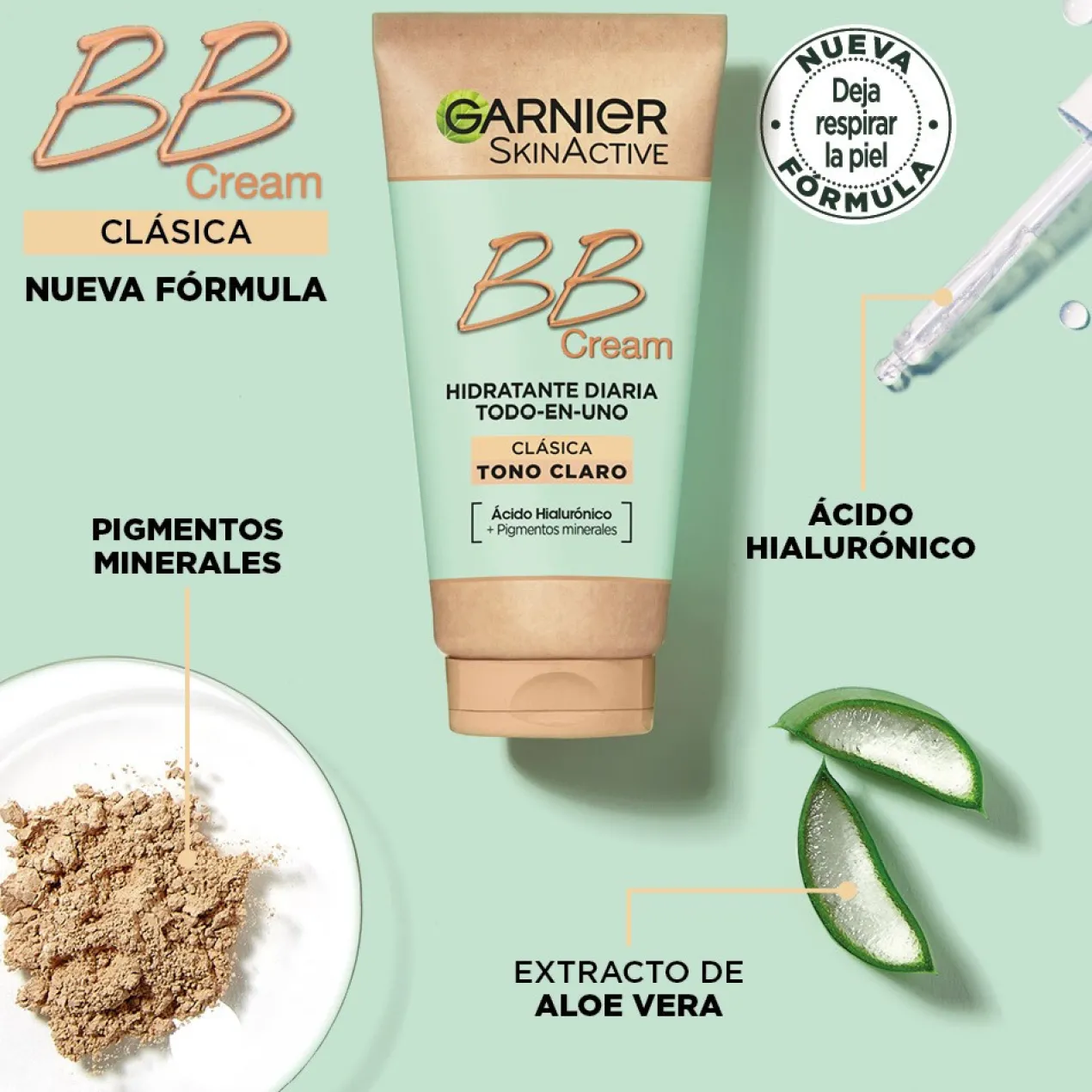 BB Creme Clássico com Vitamina C Hidratante com Cor e FPS 15