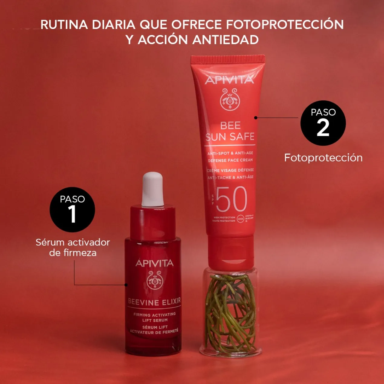 Bee Sun Safe Creme Antienvelhecimento & Antimanchas SPF50