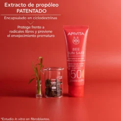 Bee Sun Safe Creme Antienvelhecimento & Antimanchas com Cor SPF50