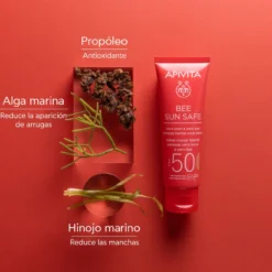 Bee Sun Safe Creme Antienvelhecimento & Antimanchas com Cor SPF50