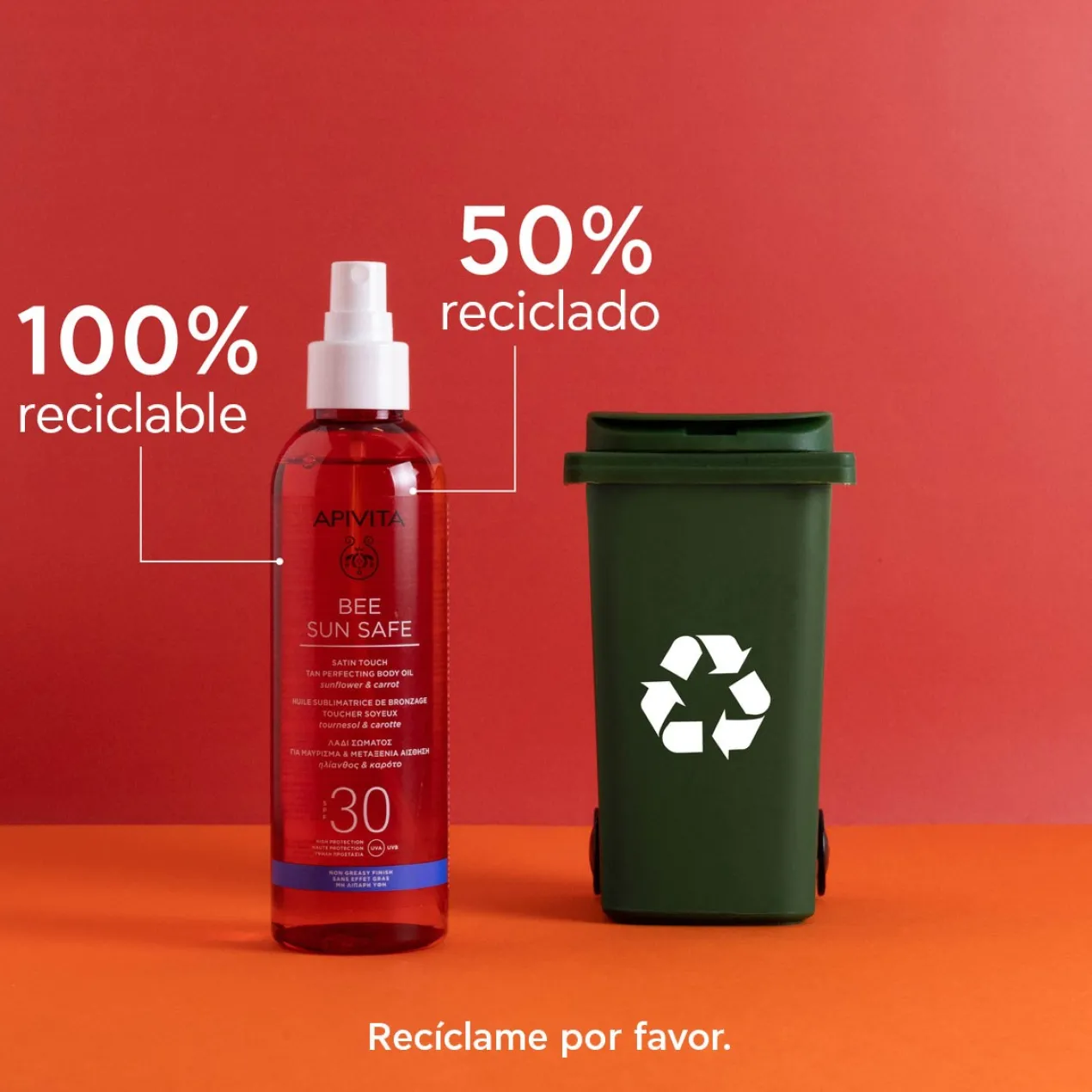 Bee Sun Safe Óleo Corporal Bronzeado Perfeito SPF30
