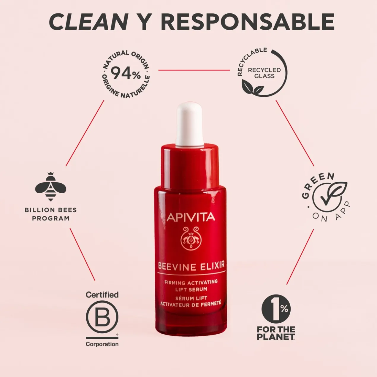 Beevine Elixir Sérum Lift Ativador de Firmeza