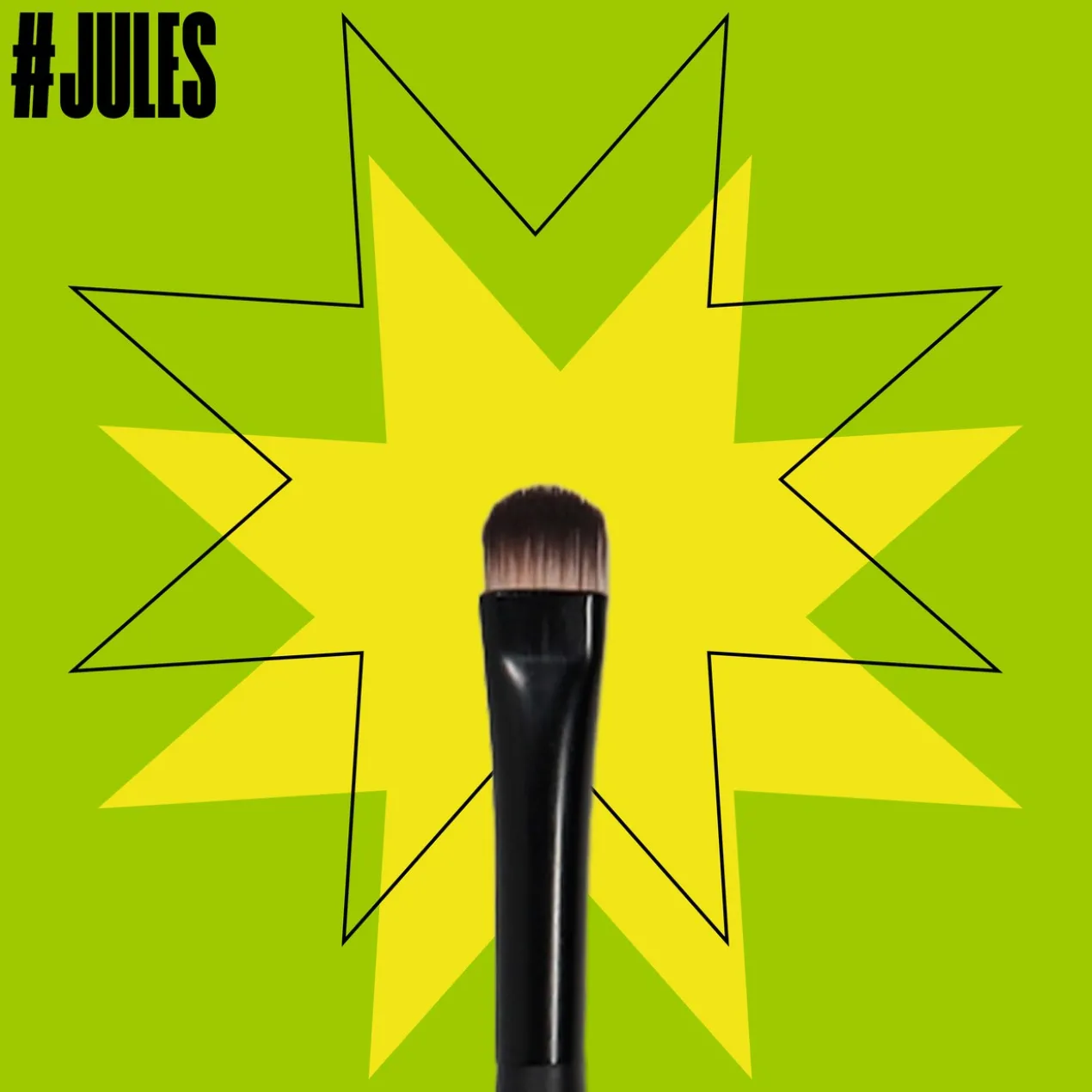 Besties Forever Pincel Plano para Sombra de Olhos Jules