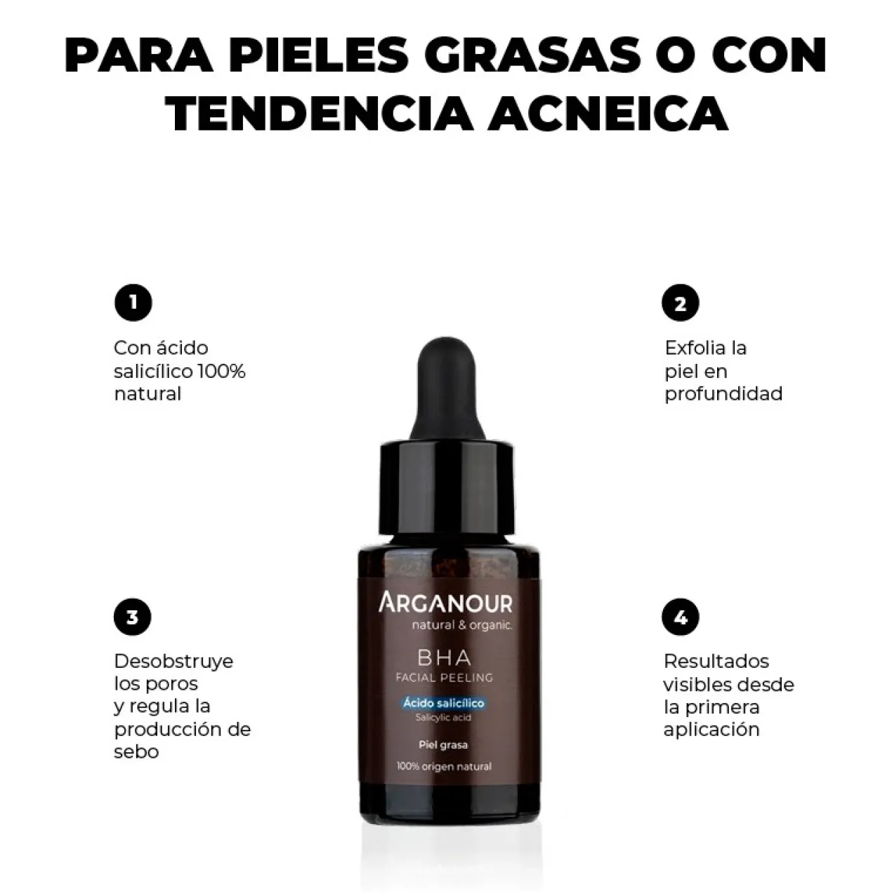 BHA Peeling Facial ácido Salicílico