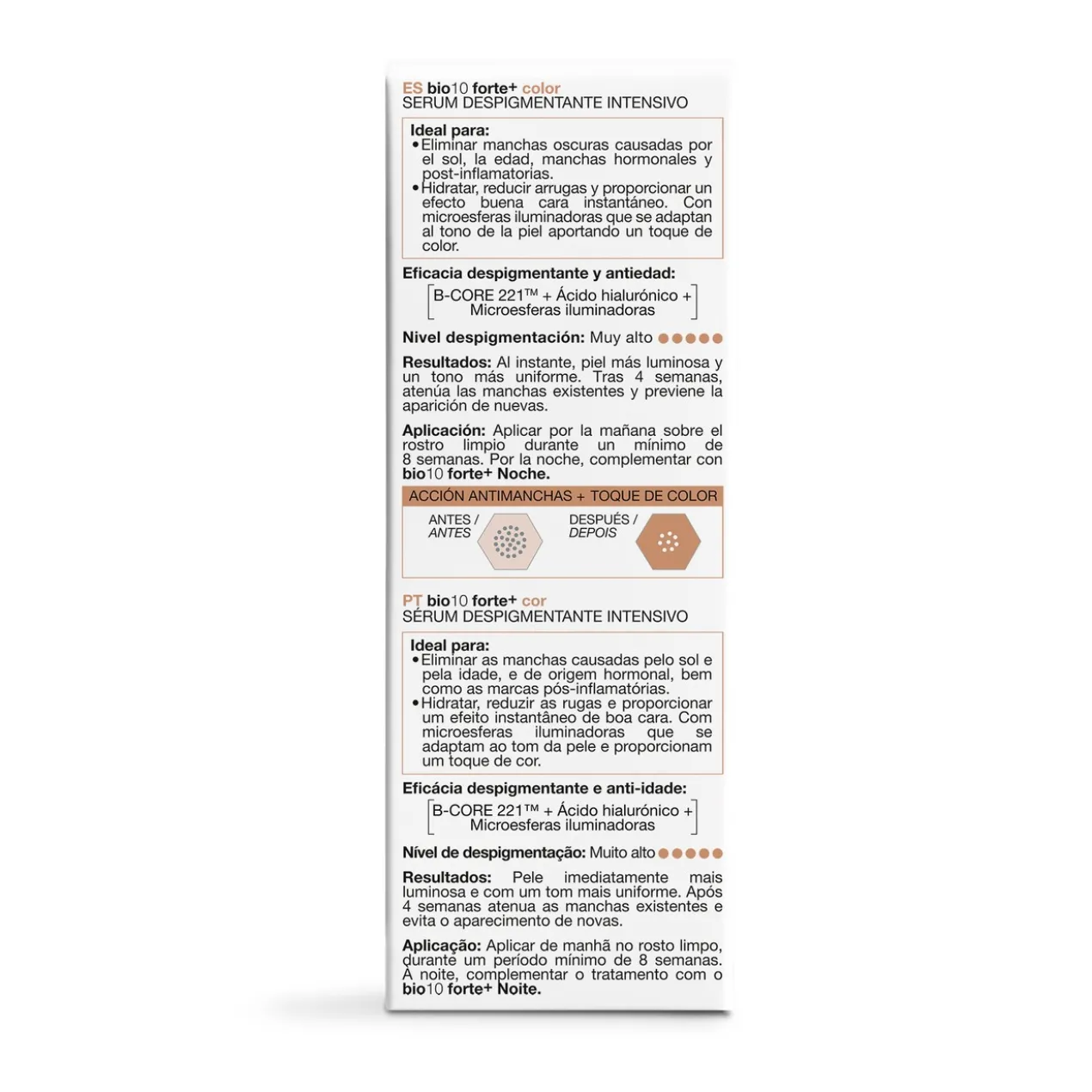Bio10 Forte+ Color Sérum Despigmentante Intensivo SPF30