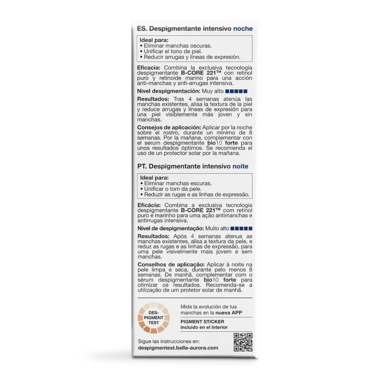 Bio10 Forte Sérum de Noite Despigmentante Intensivo